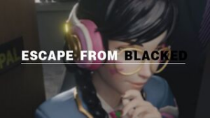 ?HMV-ESCAPE FROM BLACKED?D.va ver - ﻿3D animation on Crohasit